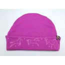 Animal Tails - Baby-Mütze Pink/Pferd