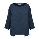 Lust auf Lebensart - Shirt Finn 100% Leinen / Nachtblau (95)