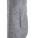 Lust auf Lebensart - Mantel Chippolata 100% Gewalkte Wolle / Hellgrau (0088) Gr. XL (44/46)
